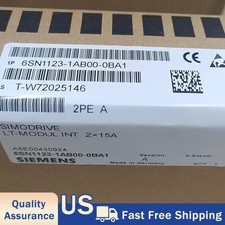 Siemens 6SN1123-1AB00-0BA1 New Box 6SN 1123-1AB00-0BA1 US Fast Free Delivery