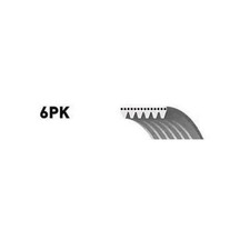 GATES 6PK1573 Keilrippenriemen für AUDI A6 Avant (4F5, C6) A4 Avant (8ED, B7)
