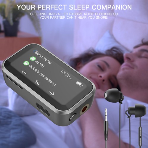 BT MP3 Player Portable Back Clip 1.47in Full Touchscreen 32GB HiFi Lossless - Picture 11 of 24