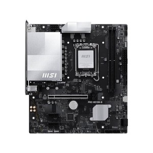MSI Pro H810M-B LGA1851 mATX MB Scheda madre Intel Socket 1851 (Core 7E64-001R
