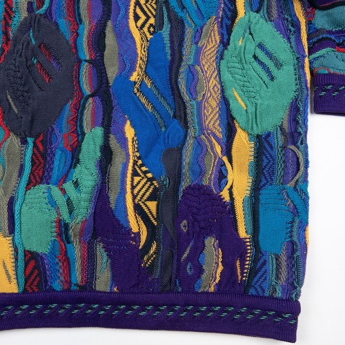 Suéter COOGI Australia Vintage Años 90 Etiqueta Para Hombre SS Se Ajusta Mediano Multicolor Australia - Imagen 8 de 14