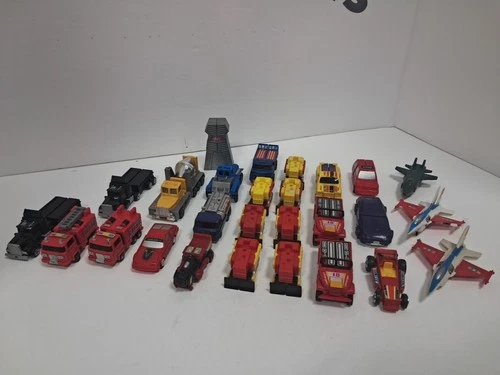 GoBots/Transformers Knock Off Lot - 27 ASSORTED CARS/TRUCKS/PLANES - Loose