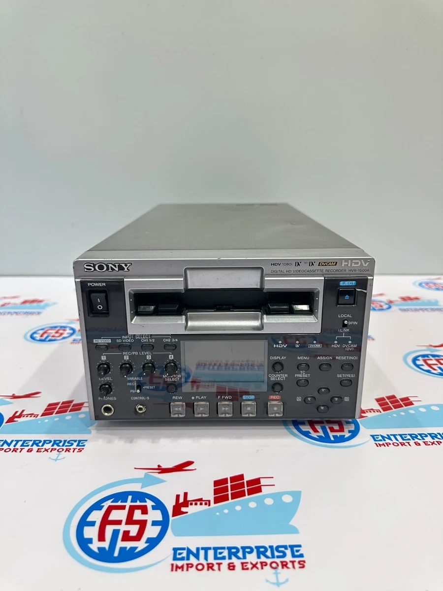 SONY HVR-1500A miniDV DV HDV DVCAM レコーダー 【公式通販】