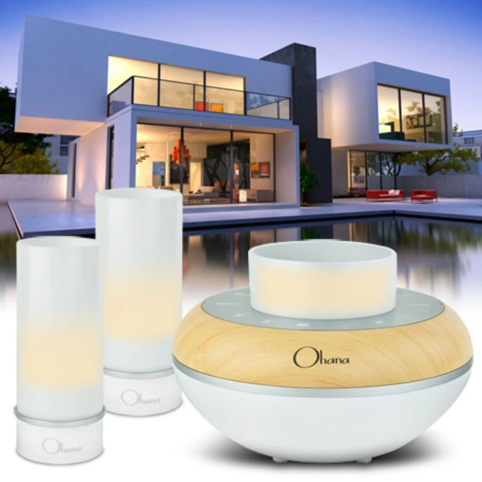 BEM Wireless Ohana Island Twilight Bluetooth Speaker System and Light Bundle - Image 3 of 4