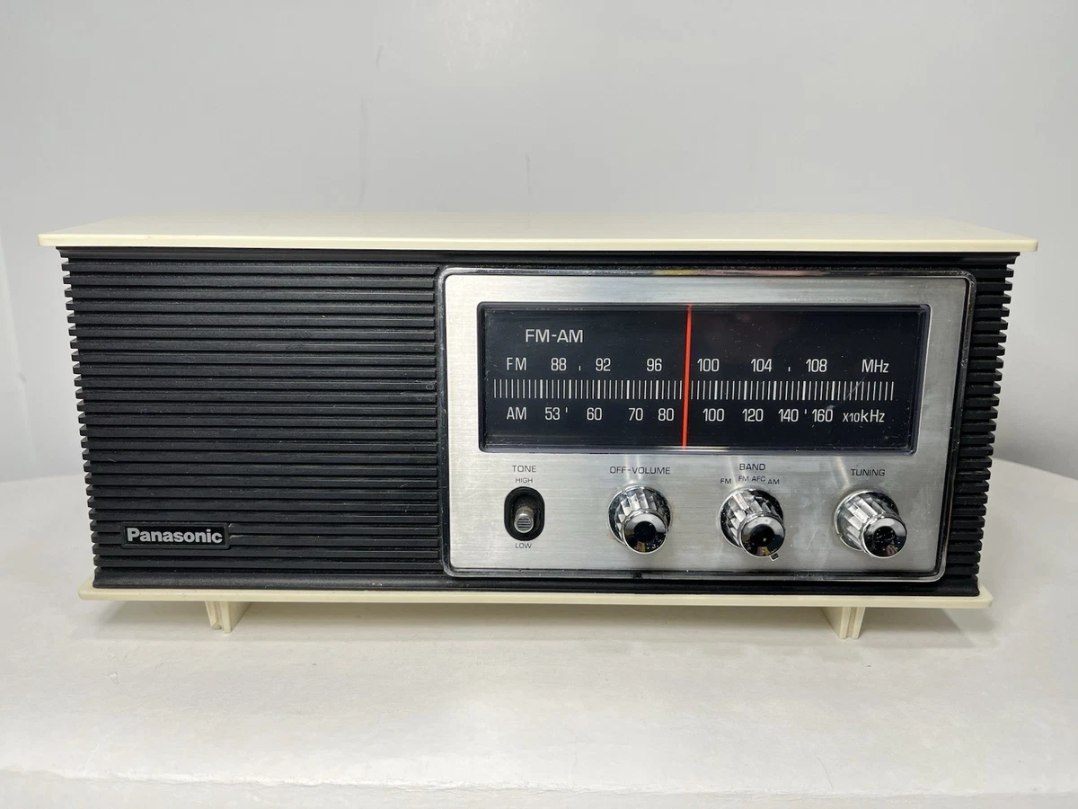 良品】Panasonic RE-30 レトロデザイン AM/FM ラジオ 【公式通販】