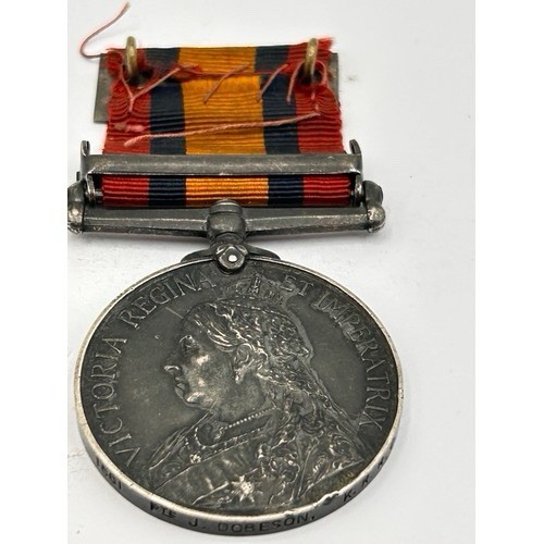 1889 - 1902 QSA Medal & 3 Bars - Boer War - Transvaal/Cape Colony/Orange - Picture 2 of 2