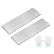 2 Pcs 304 Stainless Steel Flat Bar 1/4" x 1-3/16" x 4" Trim Strips Sheet