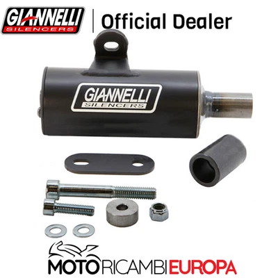 Silenciador Giannelli Para Vespa PX 125-150 CC 2 Tiempos 2011 En Adelante 30512 - Imagen 1 de 4