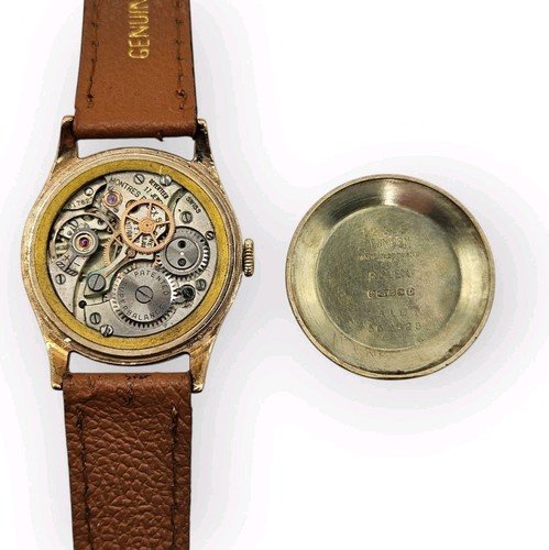9ct Gold Rolex Precision Ref. 12325 Dennison Case Super Balance Movt. c.1947 - Picture 7 of 8