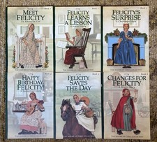 An American Girl 1774 FELICITY BOOK COLLECTION 1-6 Set Excellent x 1 Flaw