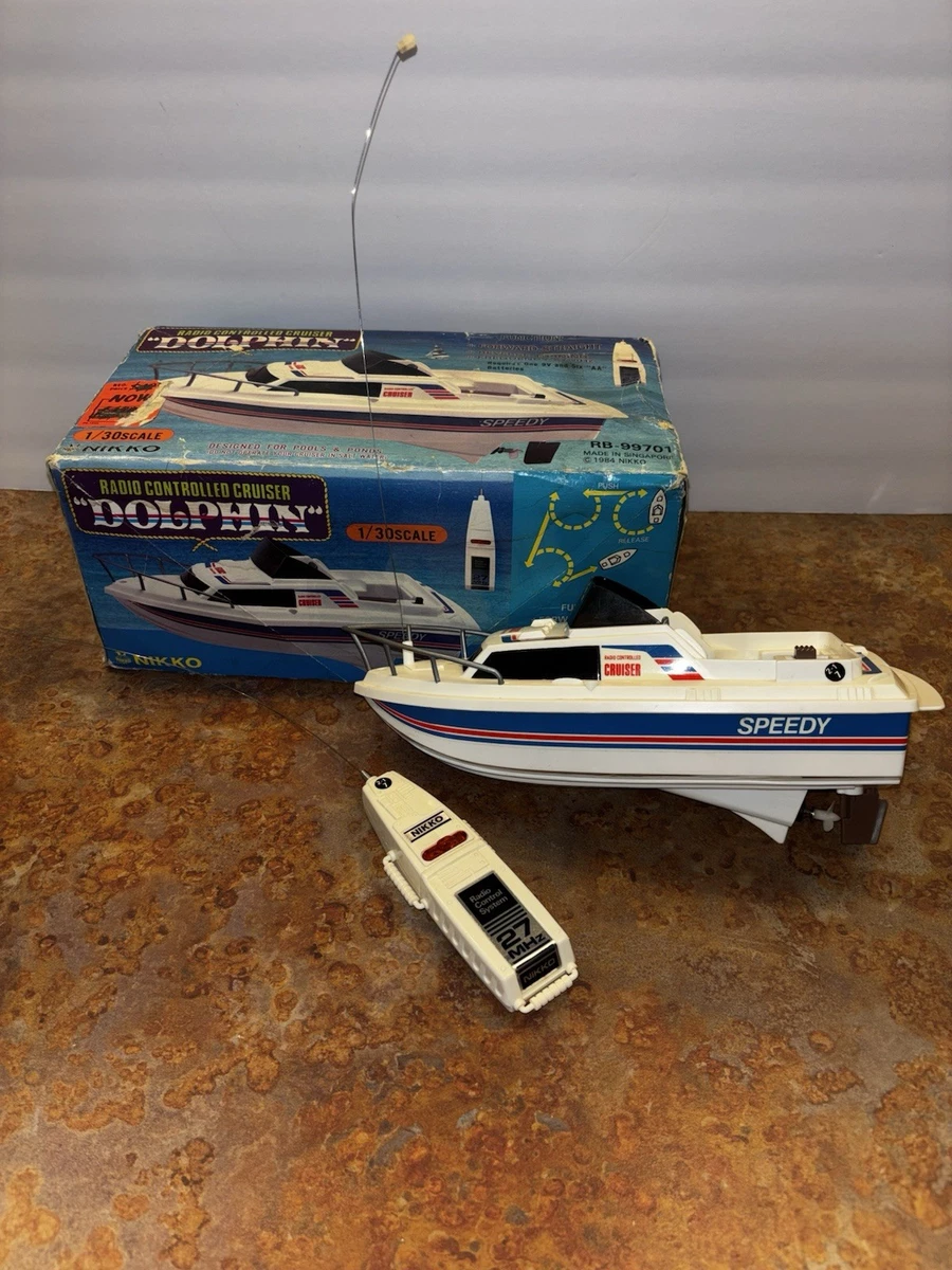 Nikko White Hobby RC Boat & Watercraft Models & Kits with Vintage