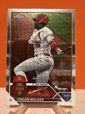 Jordan Walker Rookie Card 2023 Topps Chrome Update - Rookie Debut #USC150 (RC)