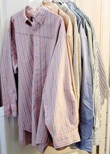  Lot Of 6  Lot B Ralph Lauren Button Down Shirts Bundle SOLD AS-IS W/BLEMISHES
