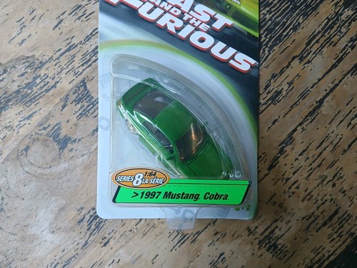 Racing Champions Fast & Furious  1997 Ford Mustang Cobra Series 8 GREEN - Picture 2 of 11