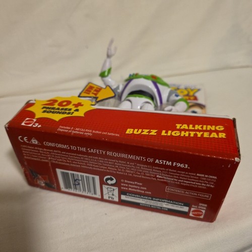 Buzz Lightyear Talking Original Toy Story Disney Pixar Think Way Figure Boxed - Bild 3 von 7