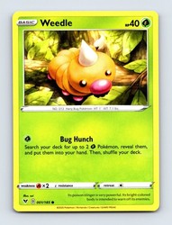 Weedle 001/185 Common Vivid Voltage
