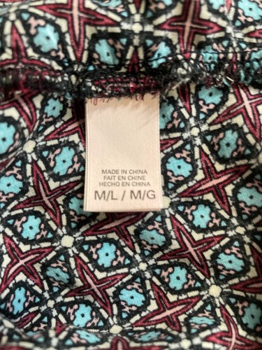 Blusa Top Victoria's Secret Colorido Estampado Geométrico Kimono Mujer Talla M/L - Imagen 8 de 9