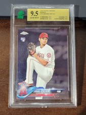 2018 Topps Chrome Pitching Shohei Ohtani #150 RC Rookie MNT 9.5 GEM MINT