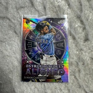 2024 Topps Cosmic Chrome Astrologically Aligned RC Card Junior Caminero AA-16