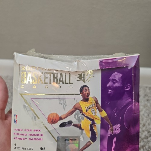 2001-02 Upper Deck SPx Basketball Factory Sealed Hobby Box - Picture 10 of 11