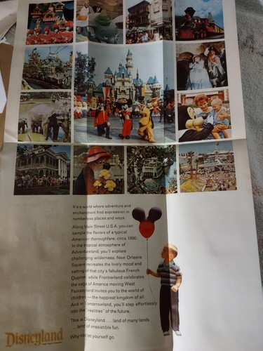 Lot 4, 2005-07 USPS Disney Two Stamp Pgs,1970 Guides, Bags, PCards & Minnie Car - Picture 24 of 24