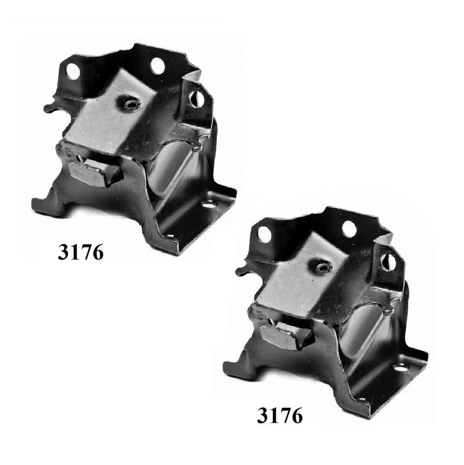 2 PIEZAS MONTAJE MOTOR DELANTERO L & R APTO PARA CHEVROLET SILVERADO 3500 2001-2006 8,1 L Foto 2 de 3
