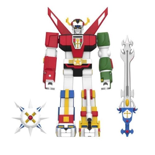 Voltron Super Cyborg Full Color Action Figure Voltron 28 cm SUPER 7 - Foto 4 di 5