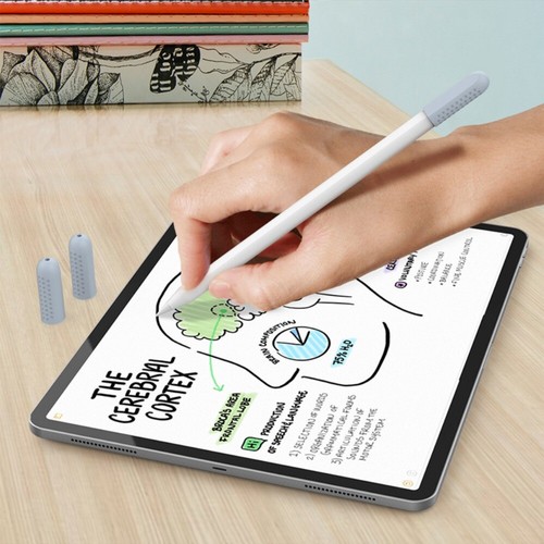 Silicone Styluses Pen Tip Protective Cover for Apple Pencil /Pro - Picture 9 of 15