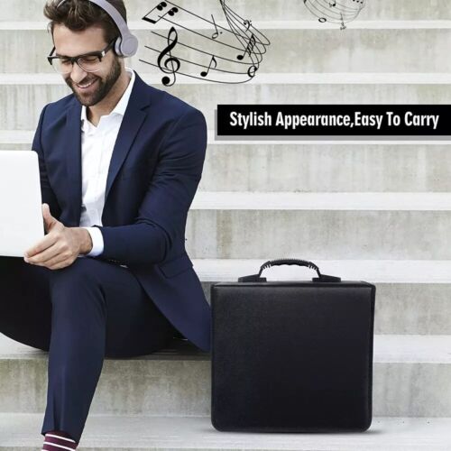 400 Sleeve CD DVD Ray Disc Carry Case Holder Protector Storage Bag Wallet Binder - Picture 7 of 26