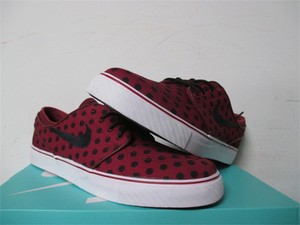 NIke SB Zoom Stefan Janoski Team Red Black White Sz 10 705190-601 NIke SB Zoom Stefan Janoski Team Red Black White Sz 10 705190-601