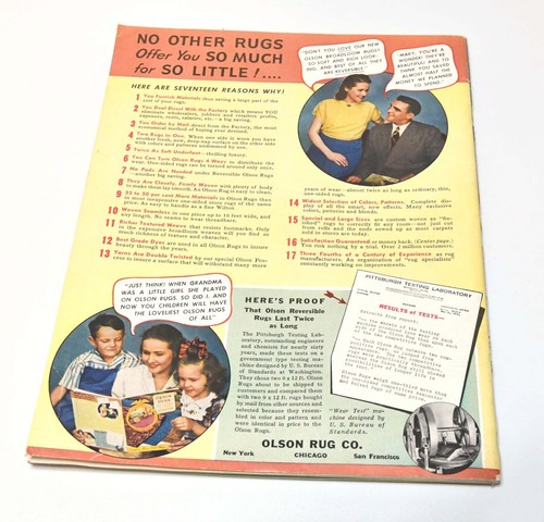 OLSON RUGS "MAGIC" 75TH ANNIVERSARY PUBLICATION, CATALOG  #DC - Picture 2 of 8