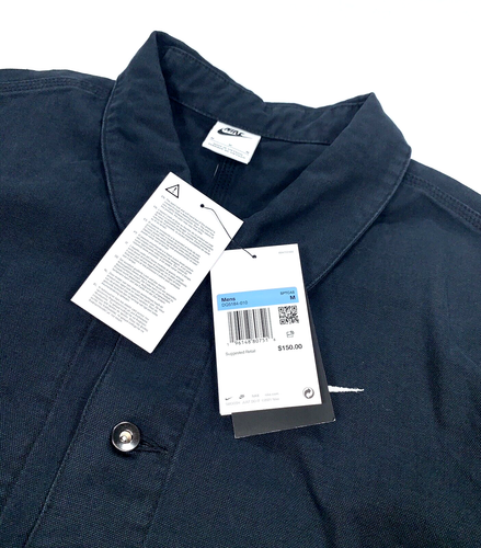 Nike Life Unlined Chore Coat Faded Black Loose Fit SB Jacket DQ5184-010 Men's M - Bild 21 von 22