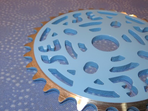 SE BMX Corona 33T Verniciata Blu per Catene 1/2" x 1/8" - Nuova - Foto 5 di 5