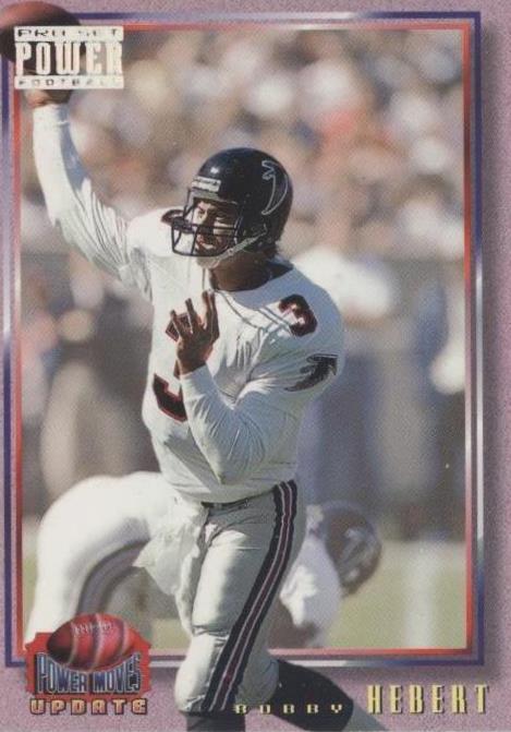 1993 Pro Set Power Bobby Hebert #PMUD1 - 1 of 2