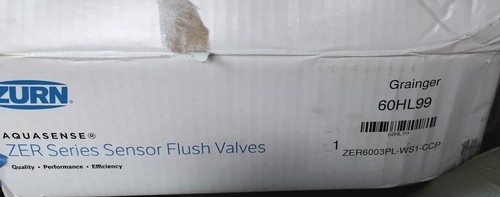 New. Zurn ZER6003PL-WS1-CCP 3/4" x 11-1/2" 1 GPF 80 PSI Automatic Flush Valve - Picture 2 of 2