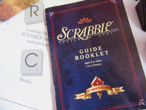 1998 Scrabble Deluxe Collectors Edition 50th Anniversary Milton Bradley Complete - Picture 12 of 12
