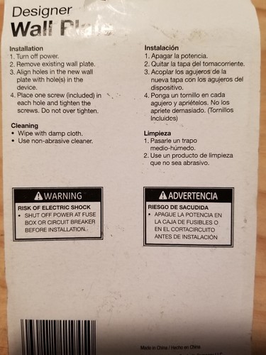 Nuovo interruttore piastra parete Jasco stanza dei ragazzi Pirate Treasure viti a levetta singole 11945 - Foto 2 di 2