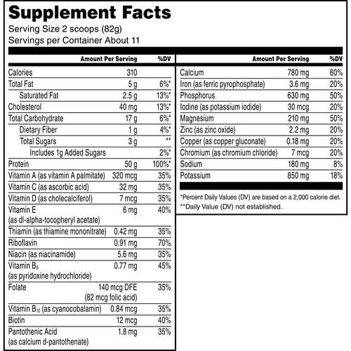 Muscle Milk Pro Series Protein Powder Supplement, Knockout Chocolate, 2 Pound - Picture 8 of 9
