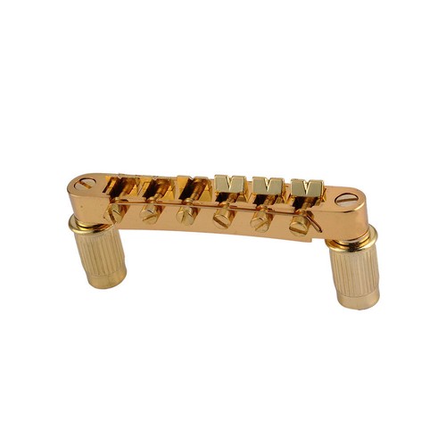 Tune-O-Matic Bridge Tailpiece Stop Bar For Epiphone LP Gibson SG Guitar GOLD t - Picture 5 of 6