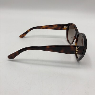 【レオ✨】　Saint Laurent サングラス　YSL SLM8/F 🍀SAINT LAURENT YSL SLM8/F 003 Havana Brown Gold Logo 57 mm