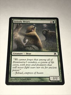 all bear cards mtg Grizzly Bears | 5th Edition really grouchy. The Bear Necessity of 2/2