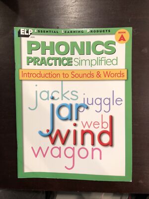 Phonics Practice Simplified Introduction To Sounds And Words Essential Learning