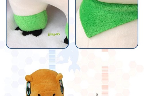 Cuscino peluche Anime Digimon Adventure Terriermon Banpresto giocattolo bambola ciondolo regalo - Foto 9 di 9