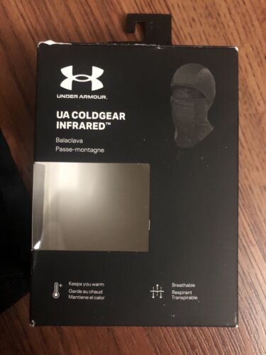 Under Armour Coldgear Balaclava Adult Black Lot Of 2 New W Package - Picture 4 of 5