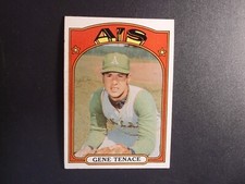 1972 Topps Baseball Gene Tenace Card # 189