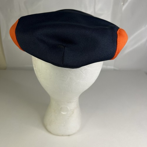 Cappello snapback vintage Chicago Bears ufficiale NFL flat top blu bianco arancione - Foto 6 di 9