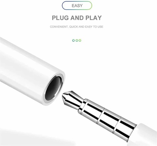 Für iPhone Kopfhörer Adapter Klinke 8 Pin zu 3,5 mm AUX Kabel Dongle Konverter USA - Bild 6 von 12