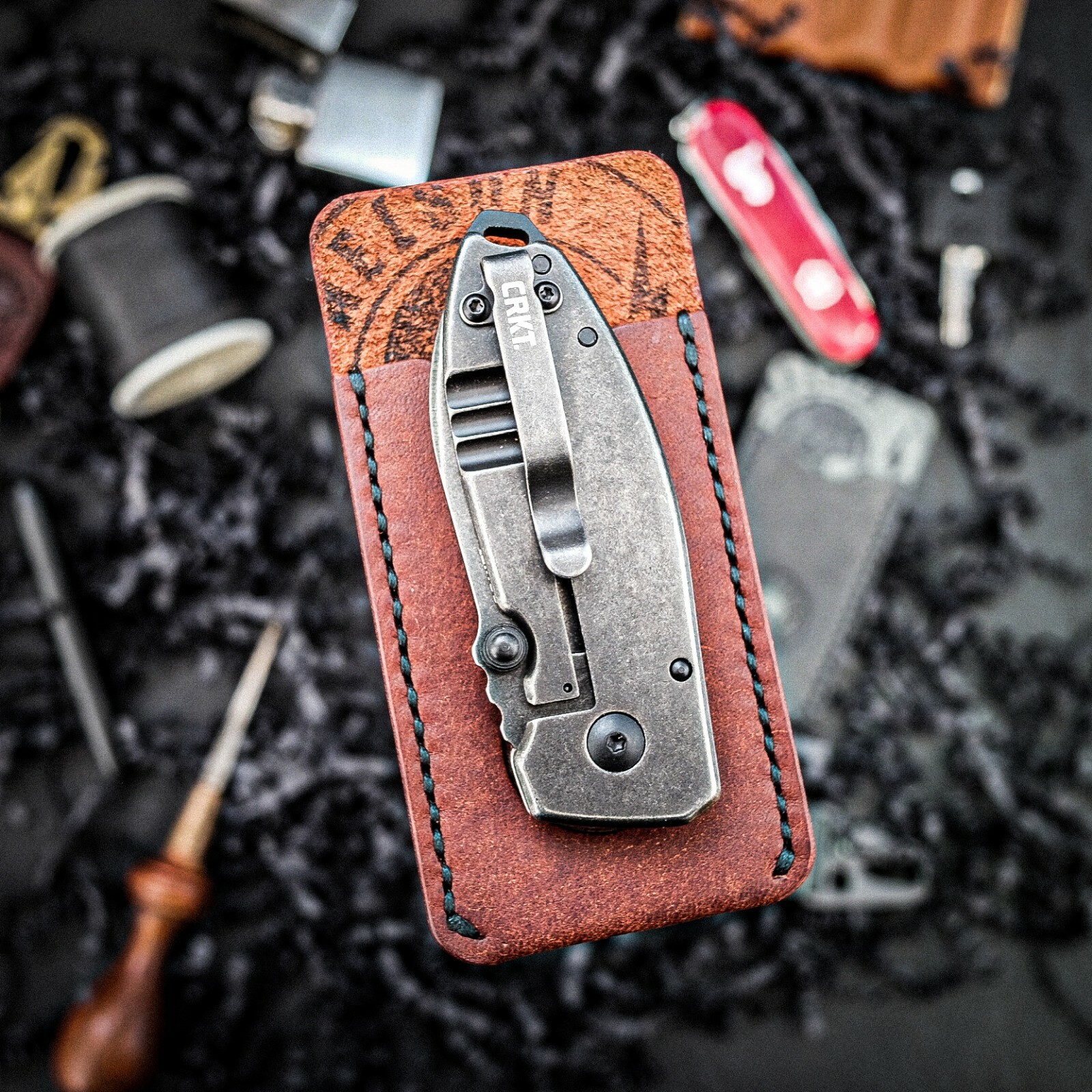 Leather EDC Multi Tool Organiser Multi-Tool Cover, Every Day Carry Organiser Leather EDC Multi Tool Organiser Multi-Tool Cover, Every Day Carry Organiser