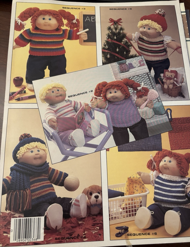 Soft Sculpture Doll Clothes to Knit Leisure Arts # 368 - Picture 2 of 2