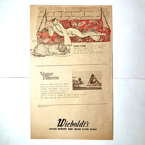 Folletos de catálogo de moda vintage años 70 Vogue Patterns $4 cada uno - Imagen 7 de 46